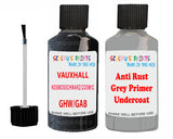 Vauxhall Agila Kosmosschwarz/Cosmic Black Code Ghw/Gab/Ace Anti rust primer protective paint