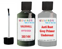 Vauxhall Corsa Krypton Gruen Code 380/14H/41L Anti rust primer protective paint