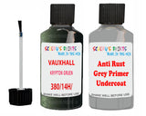 Vauxhall Frontera Krypton Gruen Code 380/14H/41L Anti rust primer protective paint
