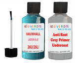 Vauxhall Kadett Cabrio Lagoon Blue Code 26U/26L/271 Anti rust primer protective paint