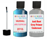 Vauxhall Kadett Laser (Lt Electric) Blue Code 257/12L Anti rust primer protective paint