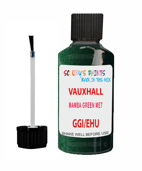 Vauxhall Mokka-E Mamba Green Met Code Ggi/Ehu Touch Up Paint