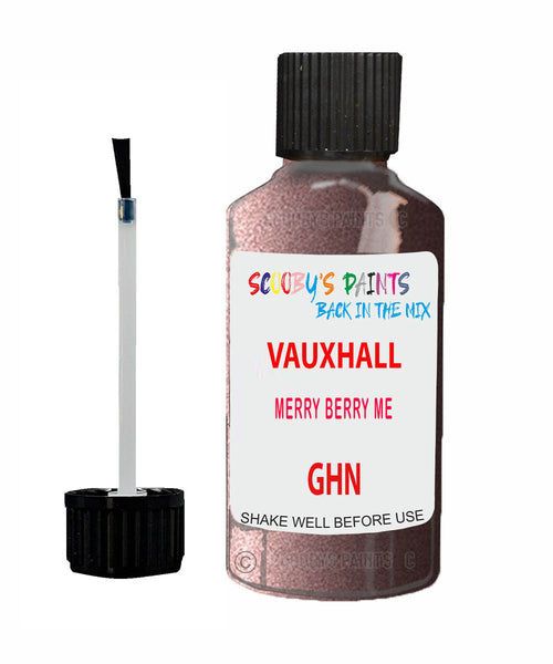 Vauxhall Karl Rocks Merry Berry Me Code Ghn Touch Up Paint