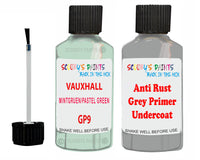 Vauxhall Karl Mintgruen/Pastel Green Code Gp9 Anti rust primer protective paint