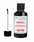 Vauxhall Amerpa-E Onyxschwarz/Mineral Black Code Gb0/506B Touch Up Paint