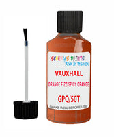 Vauxhall Corsa-E Orange Fizz/Spicy Orange Code Gpq/50T Touch Up Paint