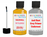 Vauxhall Kadett Post Yellow Code 2Zu/55L/789 Anti rust primer protective paint