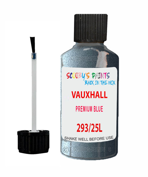 Vauxhall Frontera Premium Blue Code 293/25L Touch Up Paint