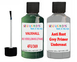 Vauxhall Corsa Rio Verde(Lemans/Lethane Green) Code 4Fu/369 Anti rust primer protective paint