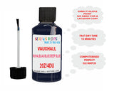 paint code location Vauxhall Combo Royalblau/Blue/Deep Blue Code 20Z/4Du