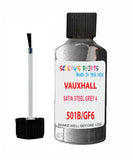 Vauxhall Crossland Satin Steel Grey 4 Code 501B/Gf6/10B Touch Up Paint