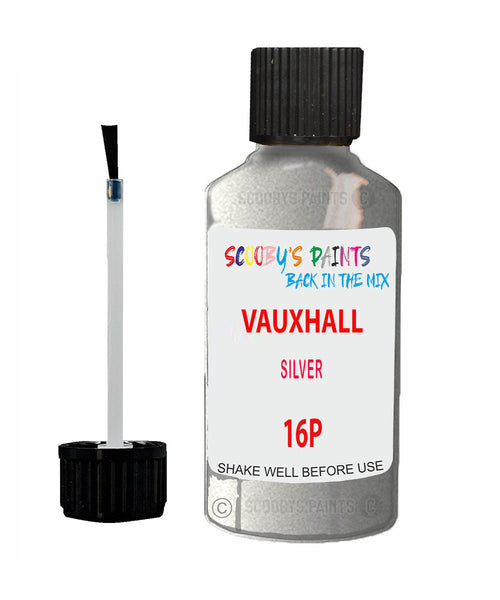Vauxhall Astra Silver Code 16P Touch Up Paint