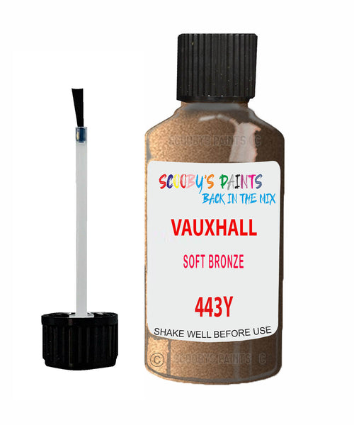 Vauxhall Cascada Soft Bronze Code 443Y Touch Up Paint