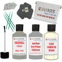 Paint Stone Chip Scratch Repair For Vauxhall Combo Stone Gray Code 85L/145