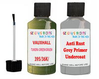 Vauxhall Astra Tundra Green/Gruen Code 395/36K/3Mu Anti rust primer protective paint