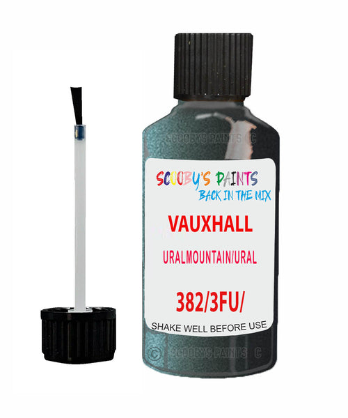 Vauxhall Coupe Uralmountain/Ural Mountain Code 382/3Fu/08L Touch Up Paint