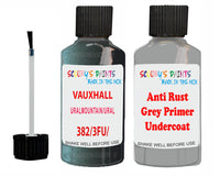 Vauxhall Astra Coupe Uralmountain/Ural Mountain Code 382/3Fu/08L Anti rust primer protective paint
