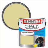 Denny's Chalk Paint For Cabinets Colour- Vanilla Stone Cream Beige - Matte Scuffproof Easy-Clean