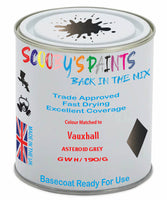 Paint Mixed Vauxhall Astra Asteroid Grey 169V/190/Gwh Basecoat Car Spray Paint