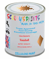 Paint Mixed Vauxhall Meriva Aztec Gold Ii 3Zu/40E/4Ku Cellulose Car Spray Paint