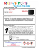 Basecoat Ready For Use Paint for VAUXHALL ANTARA CARBON FLASH Paint code: 01Q/19F/22C Easy Use Original Paint Basecoat Spray Gun Paint