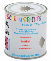 Paint Mixed Vauxhall Combo Cool Grey Eeu/Gac Basecoat Car Spray Paint