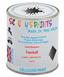 Paint Mixed Vauxhall Mokka Dark Labyrinth Giq Cellulose Car Spray Paint