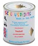 Paint Mixed Vauxhall Grandland X Golden Sunstone Ell/G80 Basecoat Car Spray Paint