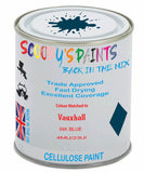 Paint Mixed Vauxhall Movano Ink Blue 20P/23U Cellulose Car Spray Paint