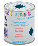 Paint Mixed Vauxhall Vivaro Ink Blue 20P/23U Cellulose Car Spray Paint