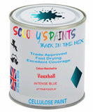 Paint Mixed Vauxhall Vivaro Intense Blue 21M/G2U Cellulose Car Spray Paint