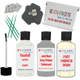 Vauxhall Jade White Car Detailing Paint and polish finishing kit