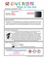 Basecoat Ready For Use Paint for VAUXHALL ASTRA METRO BLUE Paint code: 168/4XU/GBI Easy Use Original Paint Basecoat Spray Gun Paint