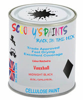 Paint Mixed Vauxhall Astra Midnight Black 298/3Au/83L Cellulose Car Spray Paint