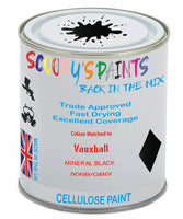 Paint Mixed Vauxhall Mokka X Mineral Black 506B/Gb0 Cellulose Car Spray Paint