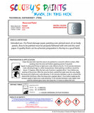 Basecoat Ready For Use Paint for VAUXHALL ANTARA MISTY LAKE Paint code: GCW Easy Use Original Paint Basecoat Spray Gun Paint