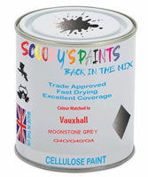 Paint Mixed Vauxhall Combo Moonstone Grey Evl/G40/G4O Cellulose Car Spray Paint