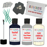 Vauxhall Royal Blue Car Detailing Paint and polish finishing kit