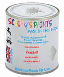 Paint Mixed Vauxhall Agila Sugar White Ghk/Znl Basecoat Car Spray Paint