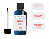 Vauxhall Ultra Blue Paint Code 21B