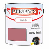 Denny's Wood Paint For Decking Colour- Velocity Red - Anti-Slip Weatherproof Durable