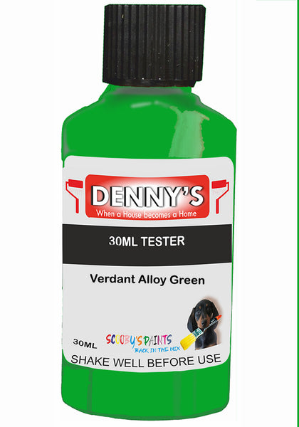 Denny's Chalk Paint For Furniture Colour- Meadow Basil Forest Green - Matte Scuffproof Refresh