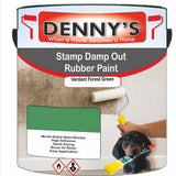 Denny's Waterpoof Paint For Stamp Out Damp Colour- Verdant Forest Green - Damp-Block Mould-Safe Breathable