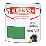Denny's Wood Paint For Decking Colour- Verdant Forest Green - Anti-Slip Weatherproof Durable