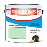 Denny's Plastic Paint For Doors Colour- Verdant Industrial Green - Scuffproof Wipeable Durable