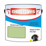 Denny's Plastic Paint For Pvc Colour- Verdant Lawn Green - Adhesion Tough Colour-Hold