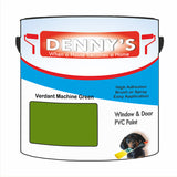 Denny's Plastic Paint For Pvc Colour- Verdant Machine Green - Adhesion Tough Colour-Hold