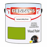 Denny's Wood Paint For Dressers Colour- Verdant Utility Green - Scratchproof Easy-Clean Refresh