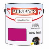 Denny's Wood Paint For Decking Colour- Vintage Bloom Rose - Anti-Slip Weatherproof Durable