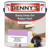 Denny's Waterpoof Paint For Stamp Out Damp Colour- Violetline Crown Purple - Damp-Block Mould-Safe Breathable